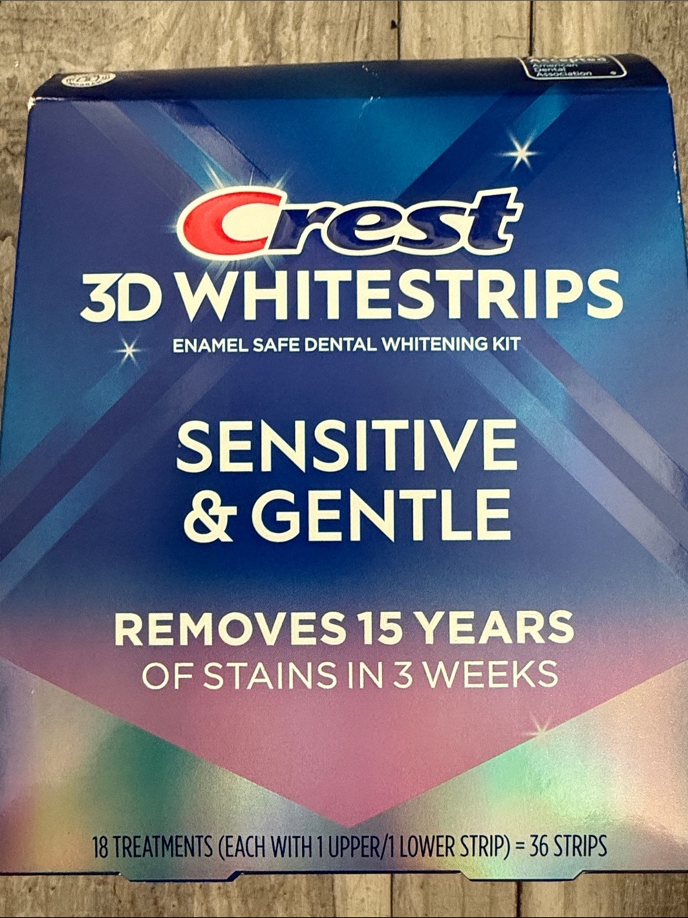 Crest 3D Whitestrips Sensitive & Gentle